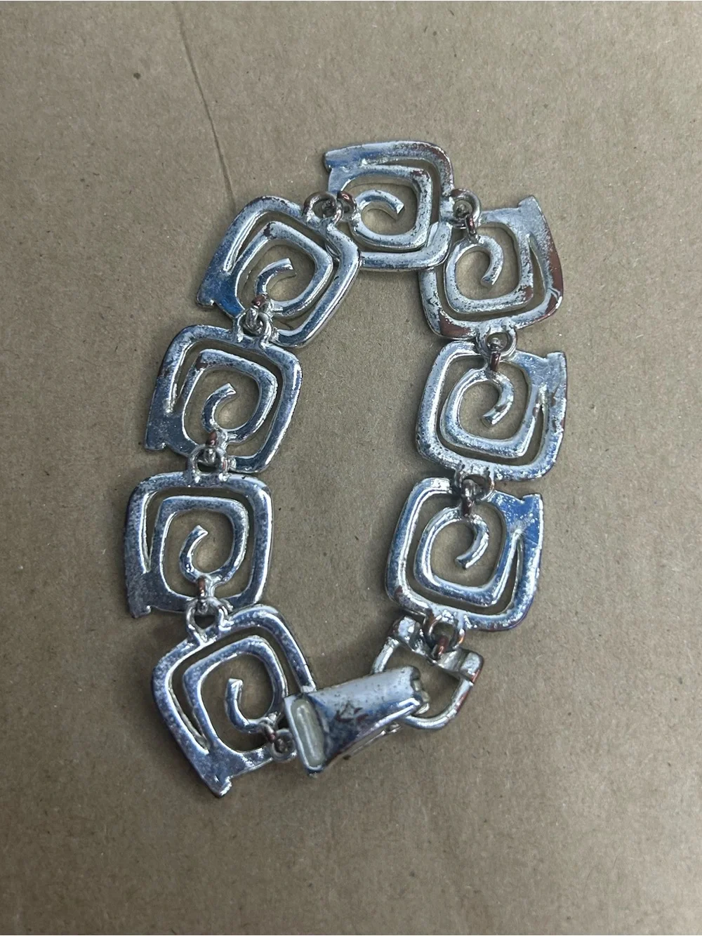 5 for $25🔥Geometric Spiral Circles and Squares Bracelet